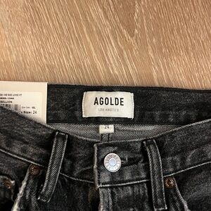 AGOLDE Women's Black Jeans